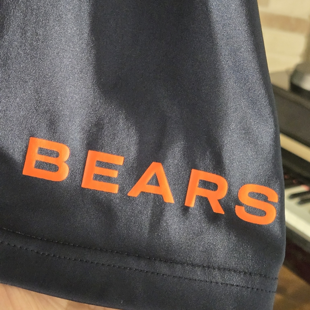 Chicago Bears Men's Fanatics Dark  Blue Polo Shirt Performance Athletic Wear XXL - Picture 4 of 10